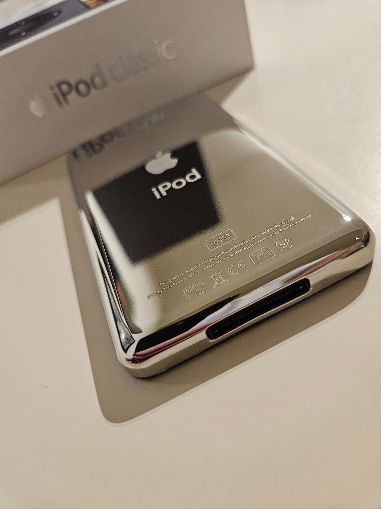 iPod Classic Nieuwe Accu (160 GB 7e Gen.), Audio, Tv en Foto, Mp3-spelers | Apple iPod, Ophalen of Verzenden, Refurbished, Classic