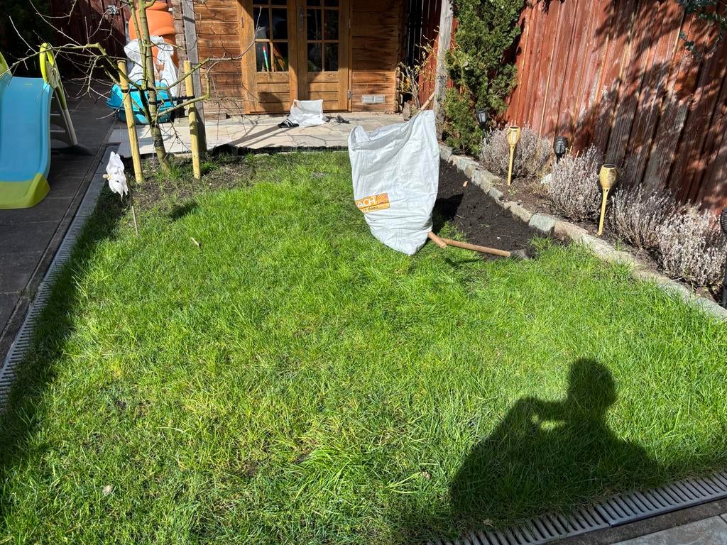 Gras, Ophalen, Gebruikt, 10 tot 20 m², Gras