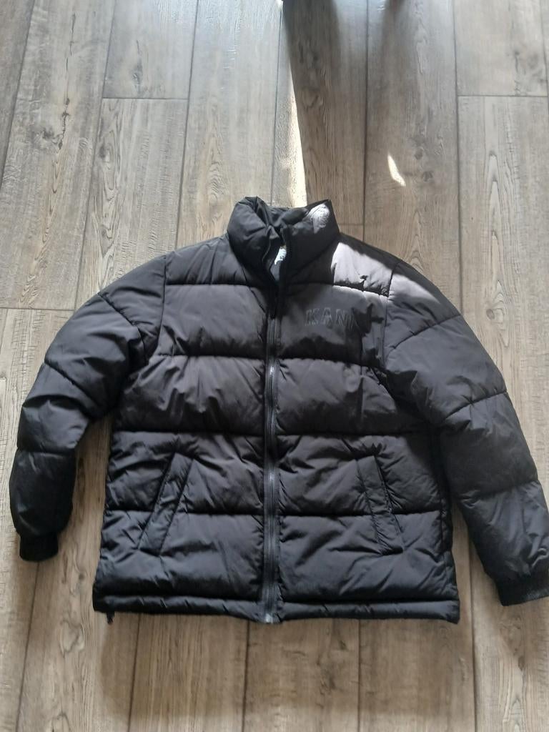 Karl kani winterjas maat S nieuwstaat, Zwart, Ophalen of Verzenden, Zo goed als nieuw, Maat 46 (S) of kleiner