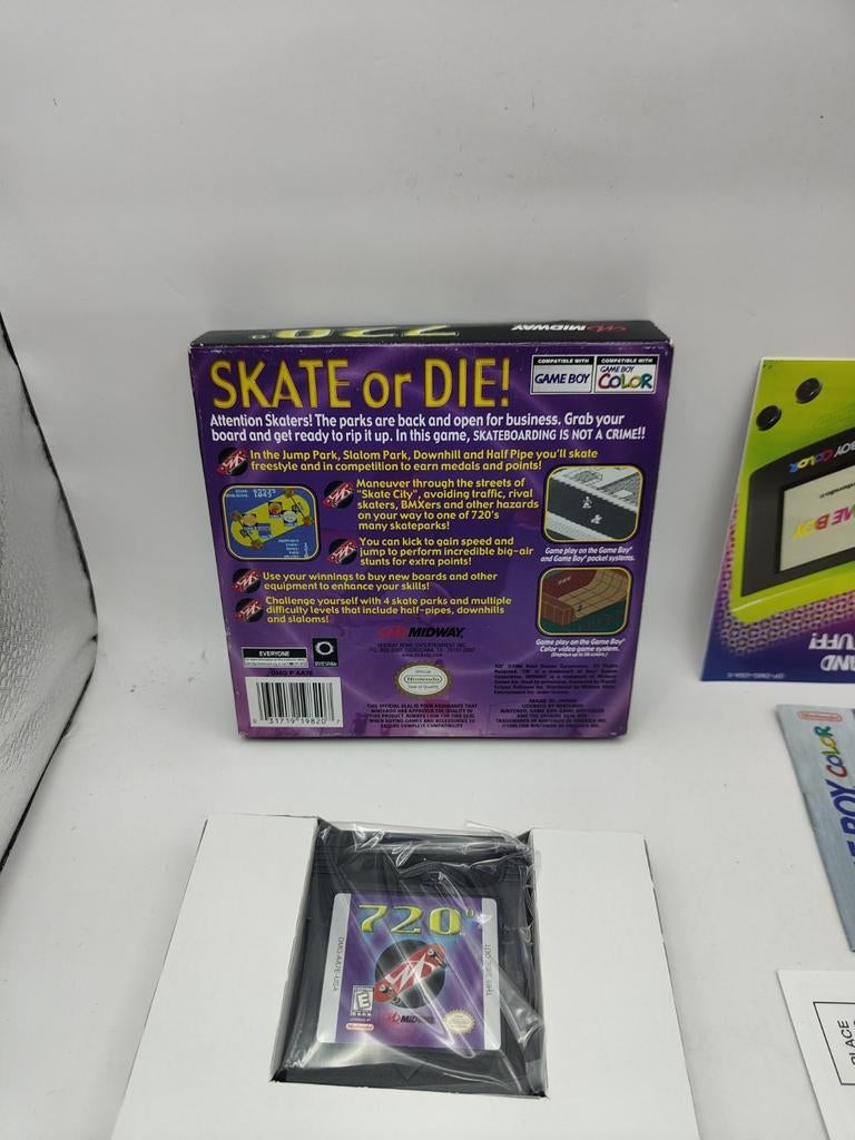 720 GameBoy Color CIB, Spelcomputers en Games, Avontuur en Actie, ., 1 speler, Ophalen of Verzenden