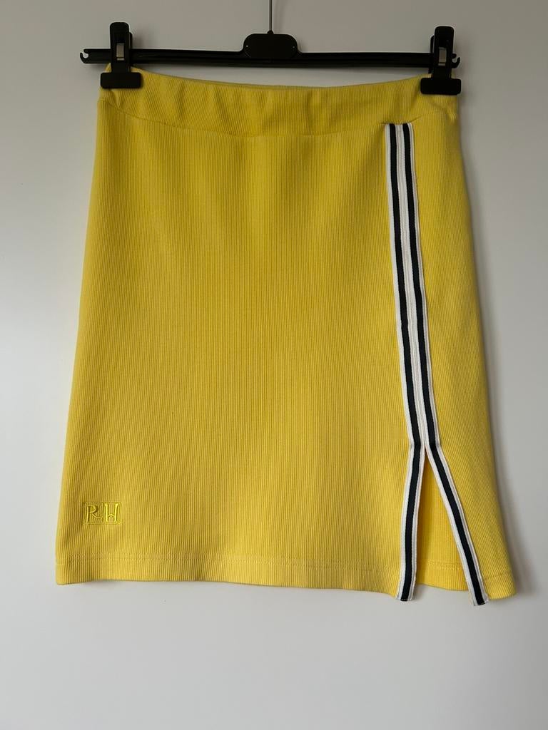 SPORTIEF ROKJE merk RW met split, Kleding | Dames, Rokken, Geel, Ophalen of Verzenden, Zo goed als nieuw, Maat 36 (S)