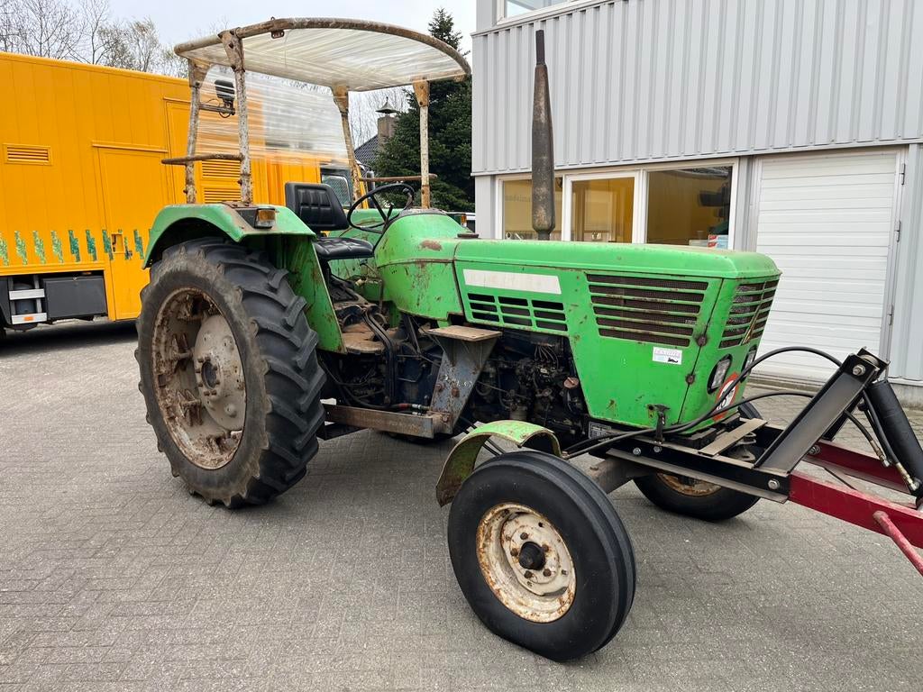Deutz D6006 trekker, Ophalen, Gebruikt