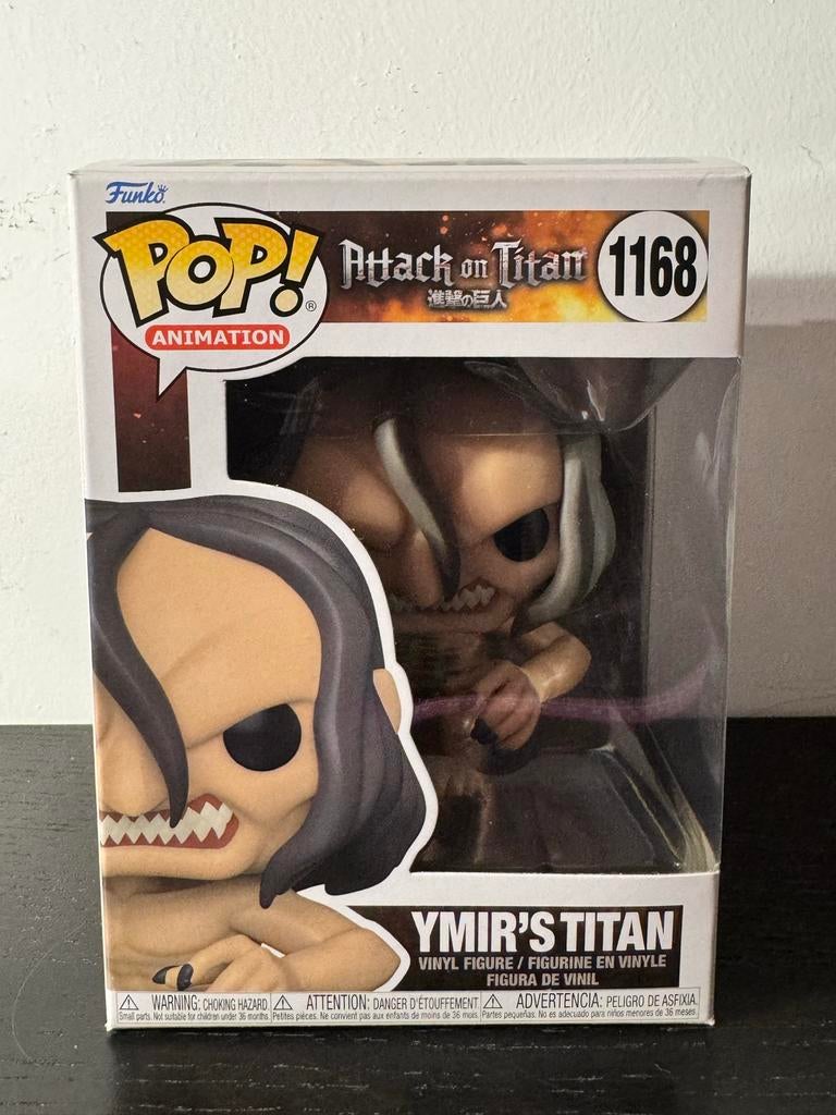 Attack on Titan - Ymir's Titan #1168 FunkoPop, Verzamelen, Poppetjes en Figuurtjes, Ophalen of Verzenden, Zo goed als nieuw