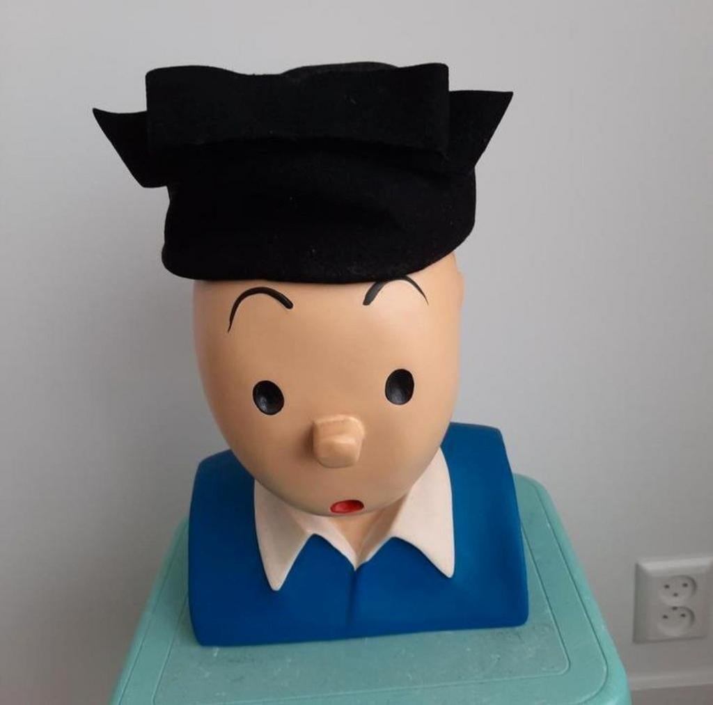 dameshoedje met strik dame hoed hoedje vintage oud, Ophalen of Verzenden