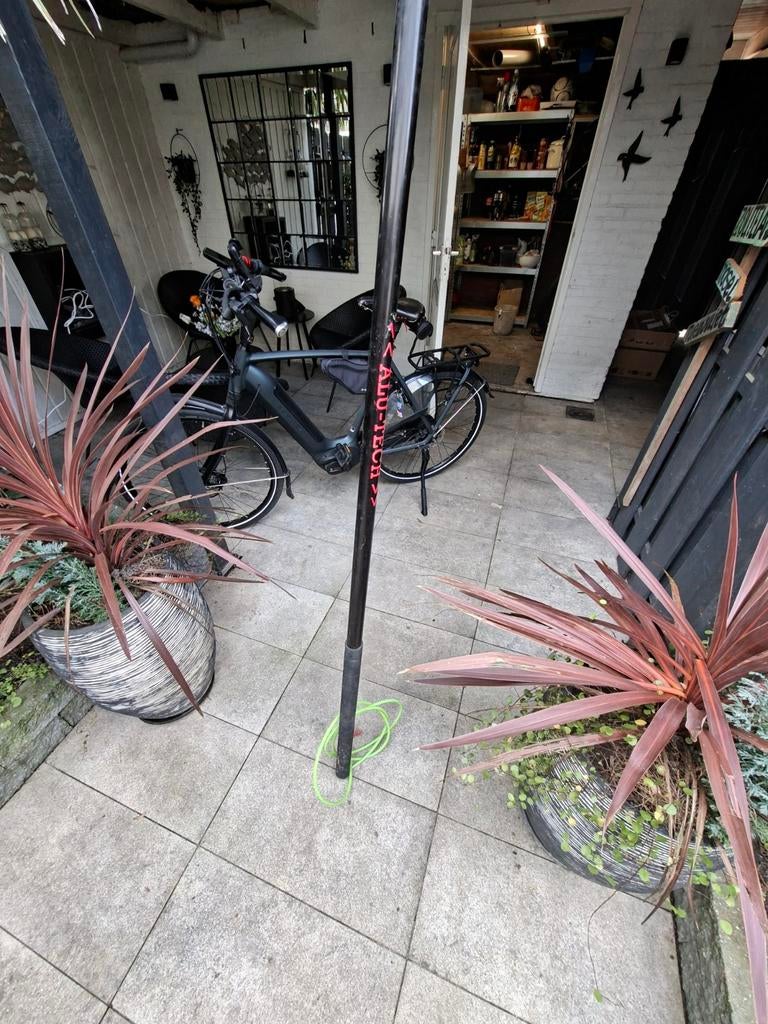 telescopische borstel, Ophalen