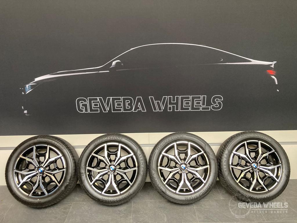 19” originele BMW X3 G01 X4 G02 velgen + banden 887M 5x112, 19 inch, -, -, Banden en Velgen