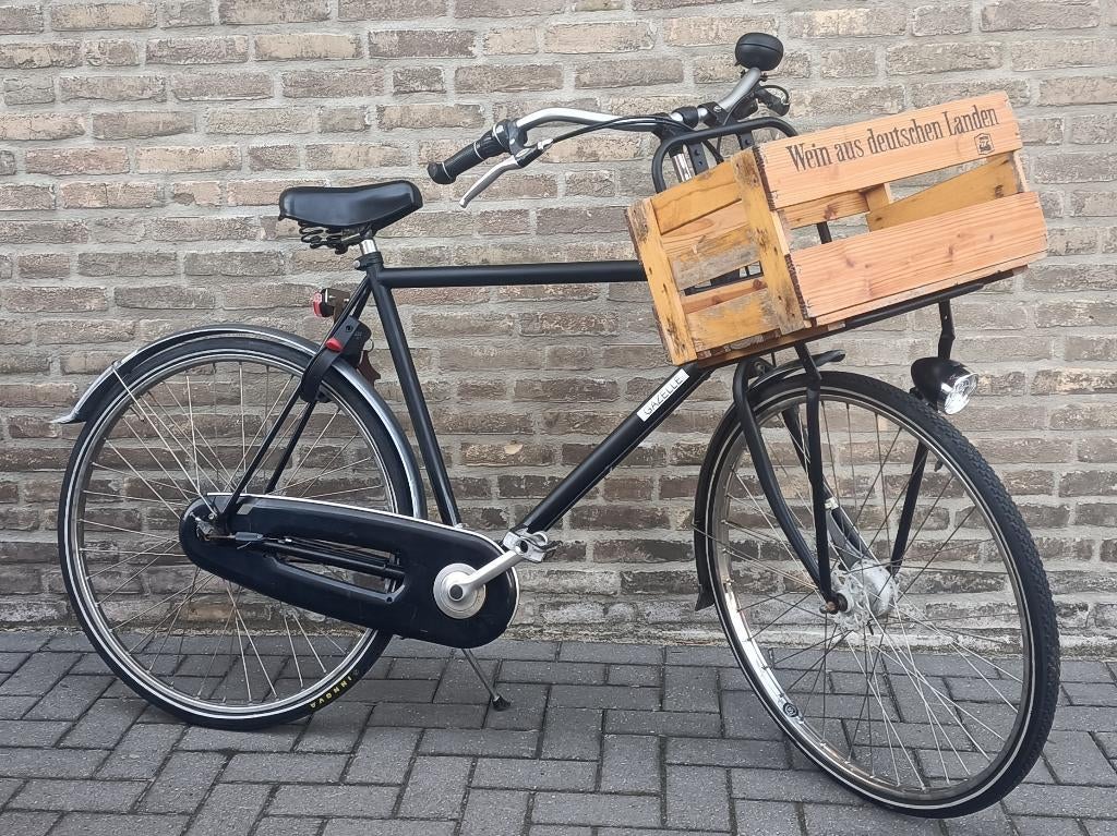 Gazelle transport herenfiets, Ophalen, Gebruikt, Versnellingen, 57 tot 61 cm