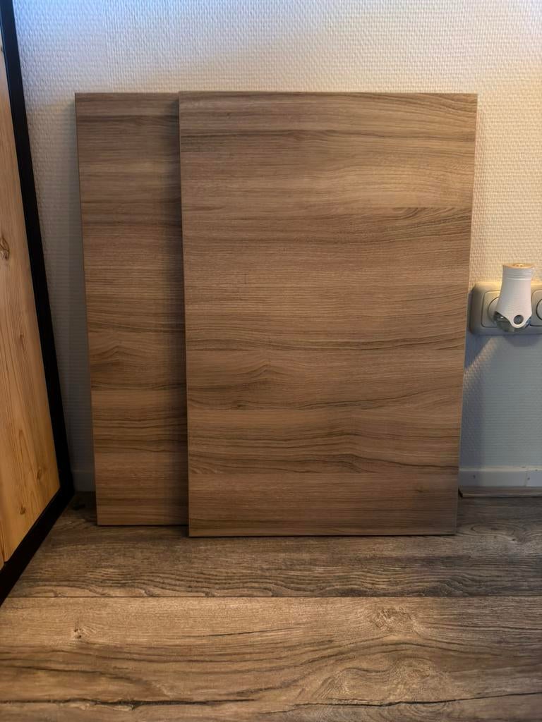Ikea Besta • Deurtjes • Eiken • 60x38, Ophalen, 50 tot 100 cm, Zo goed als nieuw, Minder dan 100 cm
