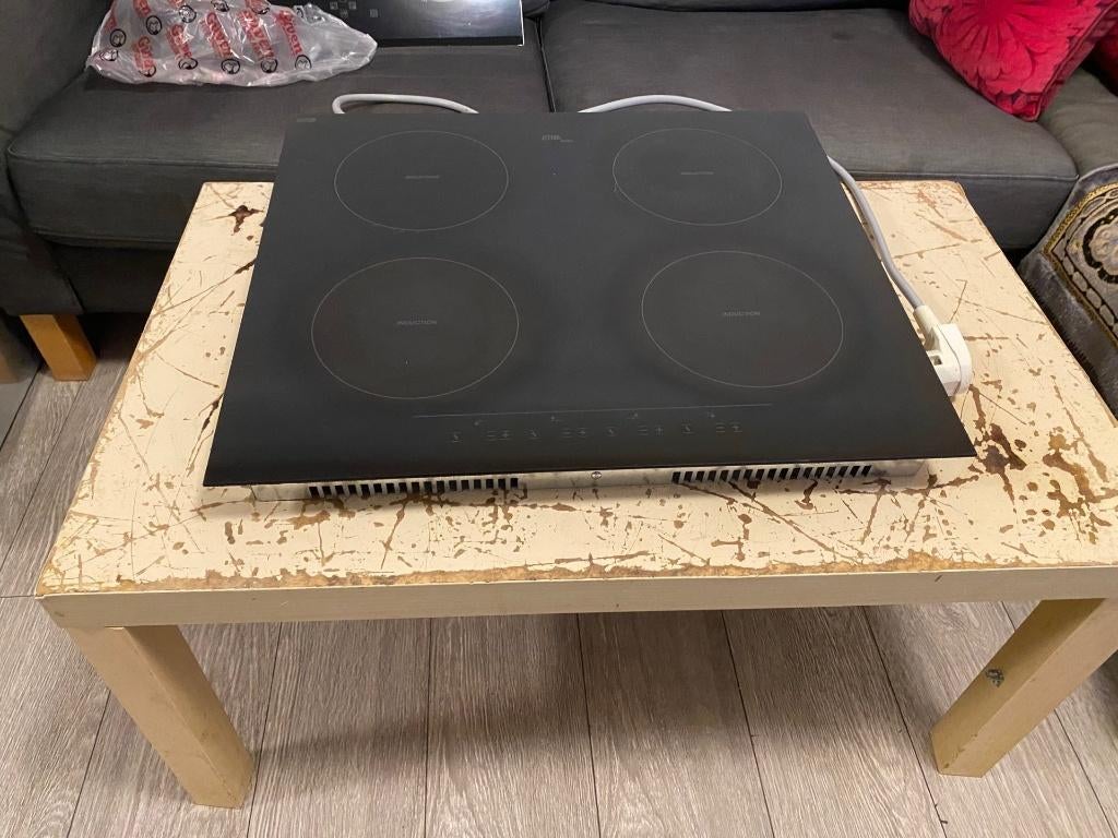 ETNA inbouw inductie kookplaat met perilex stekker ......., Witgoed en Apparatuur, Kookplaten, Ophalen, 4 kookzones, Zo goed als nieuw