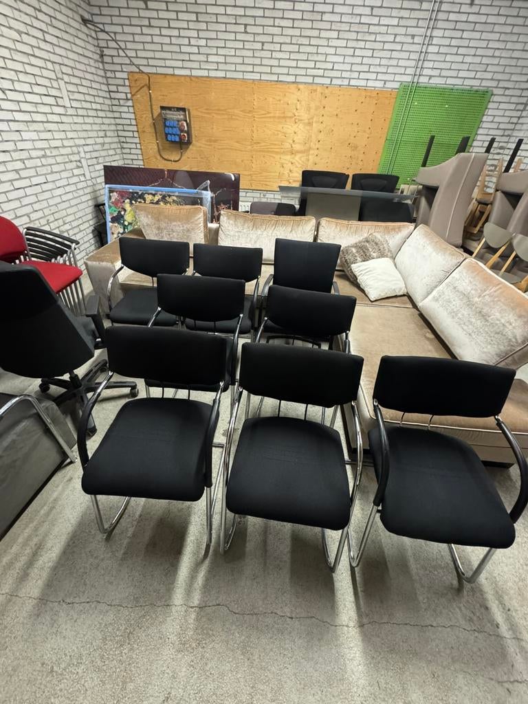 Kantoorstoel, Ophalen of Verzenden, Zo goed als nieuw, Zwart