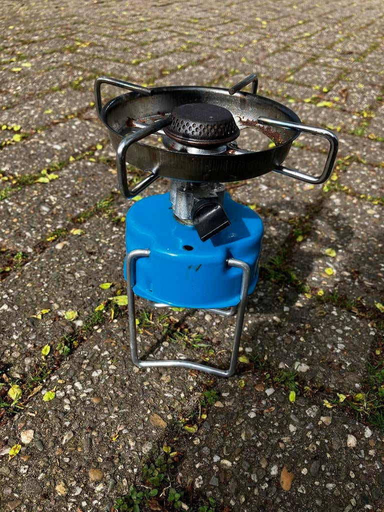 Campingaz Bleuet 206 brander voor prikblikjes, Ophalen of Verzenden, Gebruikt