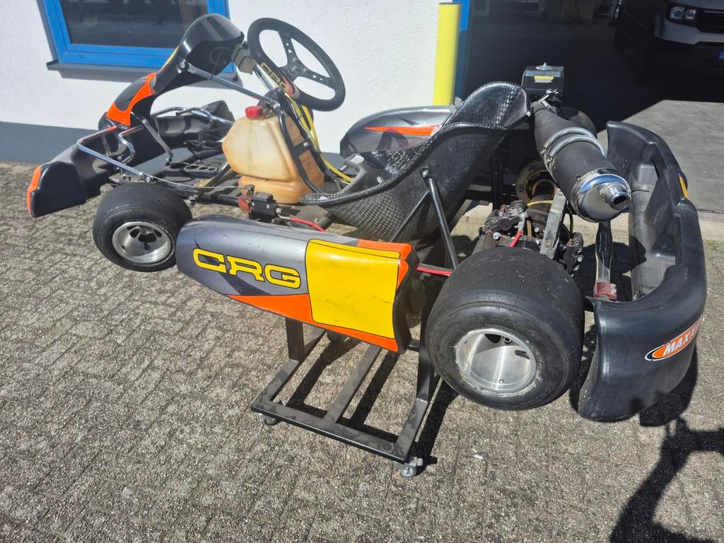 Mooie CRG kart met 6.5 pk Honda motor, Sport en Fitness, Karting, Ophalen of Verzenden, Kart