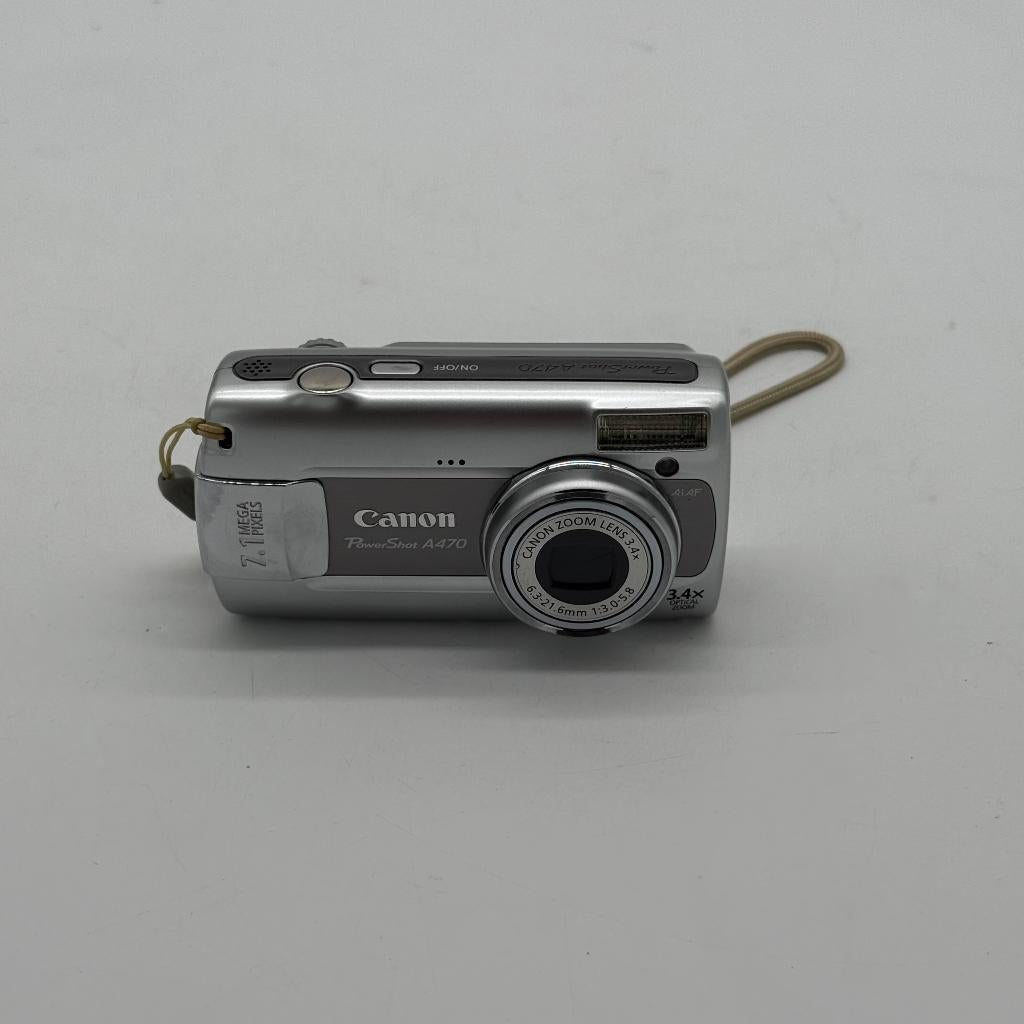 Canon PowerShot A470 - Zilver | In goede staat, Ophalen of Verzenden, Zo goed als nieuw, Canon, 8 keer of meer