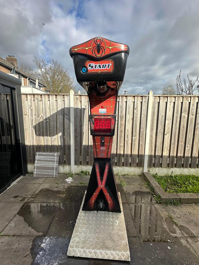 Kalkomat Spider Boksbal Boxbal Europees A Merk, Ophalen of Verzenden, Zo goed als nieuw, Ring, Bord of Paal