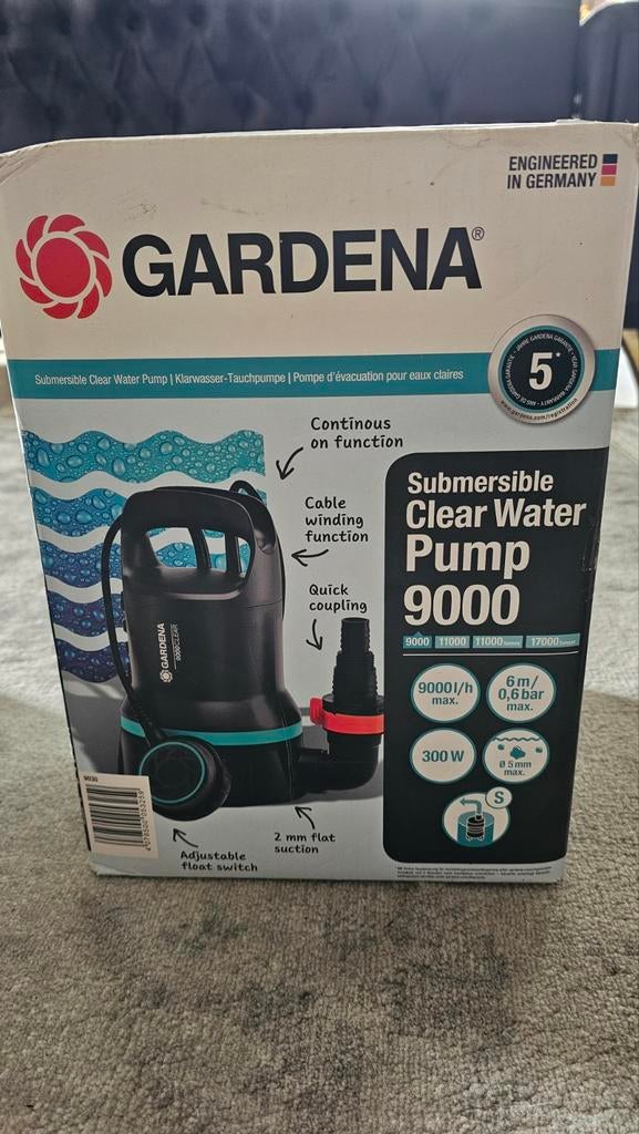 Waterpump met 5m. Slang, Tuin en Terras, Waterpompen, Ophalen of Verzenden, Dompelpomp