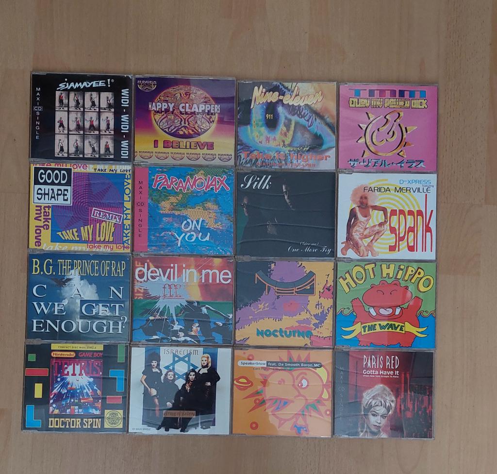 partij cd maxi singles, Cd's en Dvd's, Cd Singles, Gebruikt, Overige genres, Maxi-single, Ophalen of Verzenden