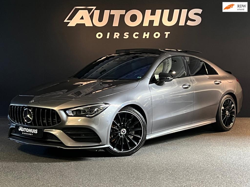 Mercedes-Benz CLA-klasse 250 Premium Plus AMG Pano/Memory/Am, Auto's, Gebruikt, 4 cilinders, Leder, 1600 kg