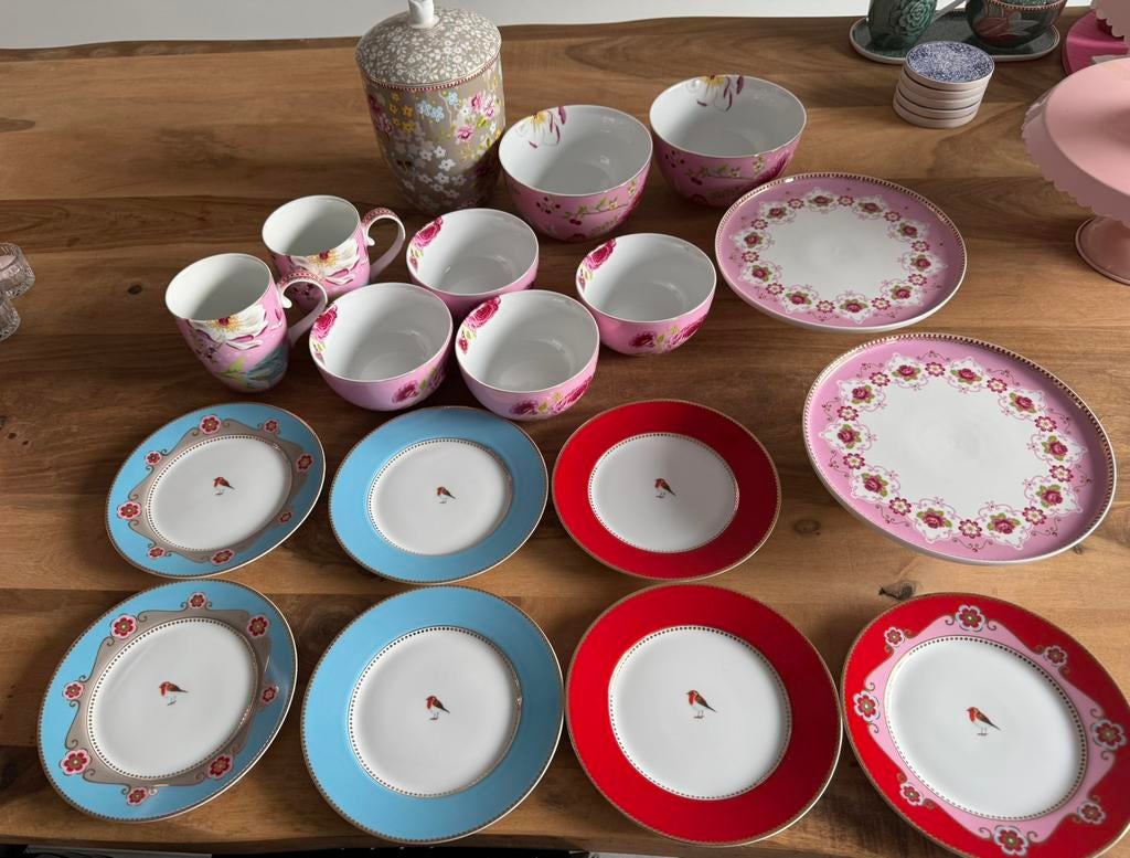 PIP STUDIO-21 stuks, Ophalen, Nieuw, Wit