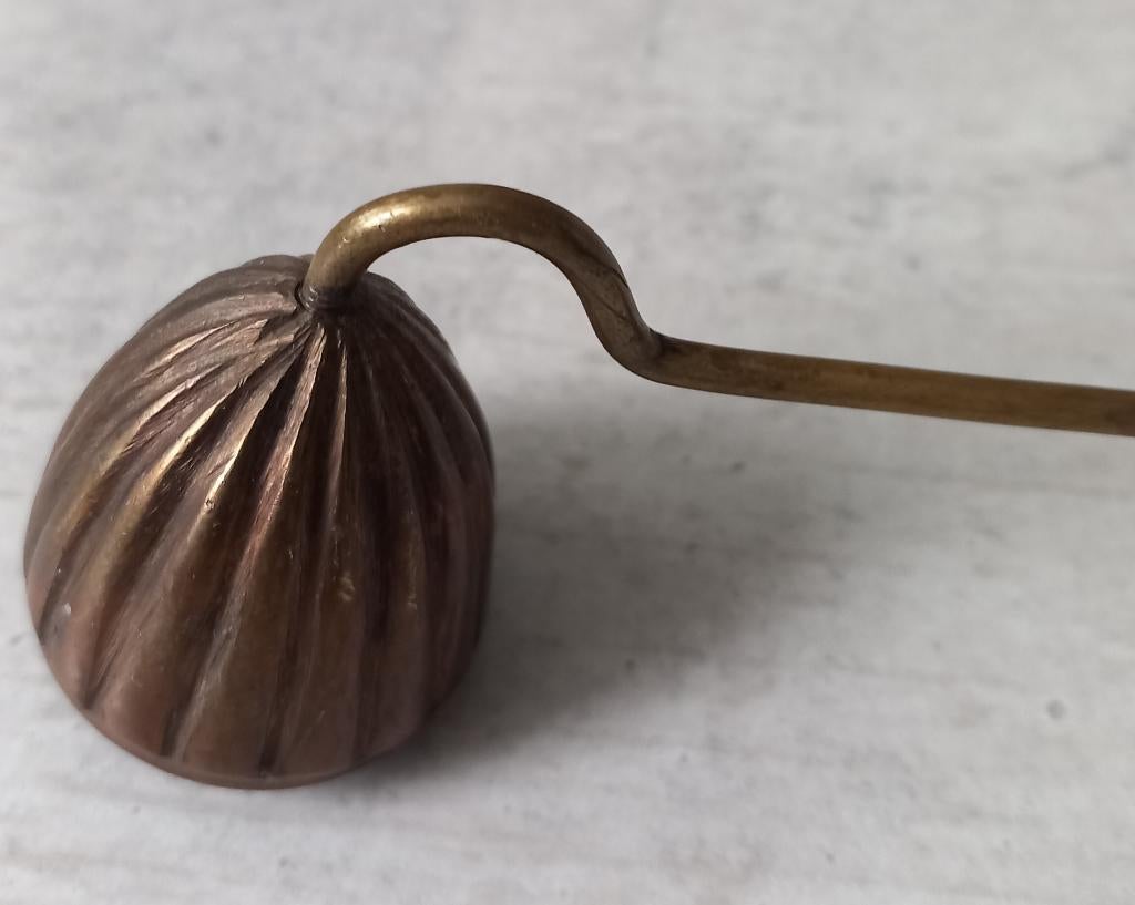 koperen kaarsen-dover, Antiek en Kunst, Ophalen of Verzenden, Koper