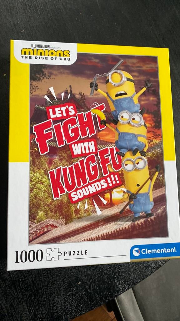 Minions puzzel, Ophalen, 500 t/m 1500 stukjes, Nieuw