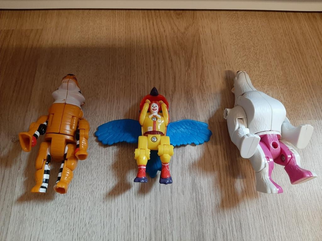 McDonald's speeltjes Birdie Ronald Mcdonald & Hamburglar, Ophalen of Verzenden, Zo goed als nieuw