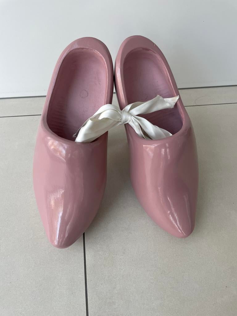 Boerenklompen damesklompen met hak, Ophalen of Verzenden, Zo goed als nieuw, Maat 42/44 (L), Carnaval