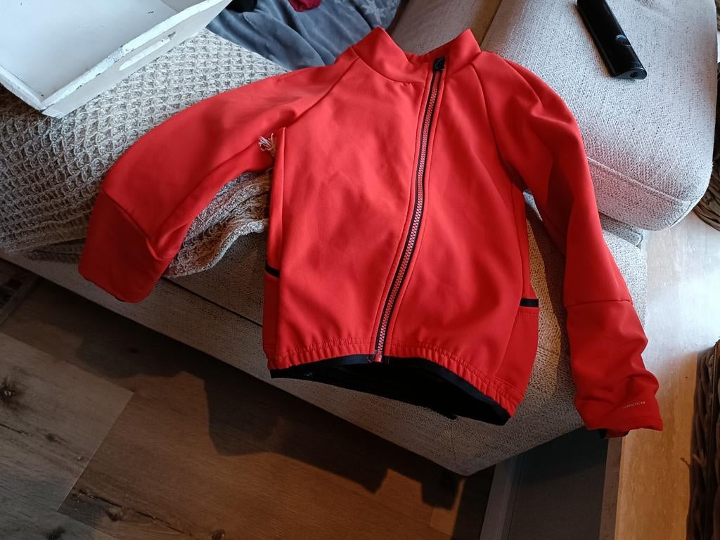 Sportief fietsjasje maat 131-140, Gebruikt, Jongen of Meisje, Decathlon, Ophalen of Verzenden