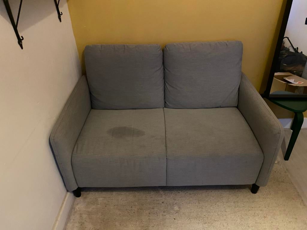 Angersby 2-zitsbank - Weinig gebruikt, vlek aanwezig, Ophalen, Gebruikt, 150 tot 200 cm, Tweepersoons