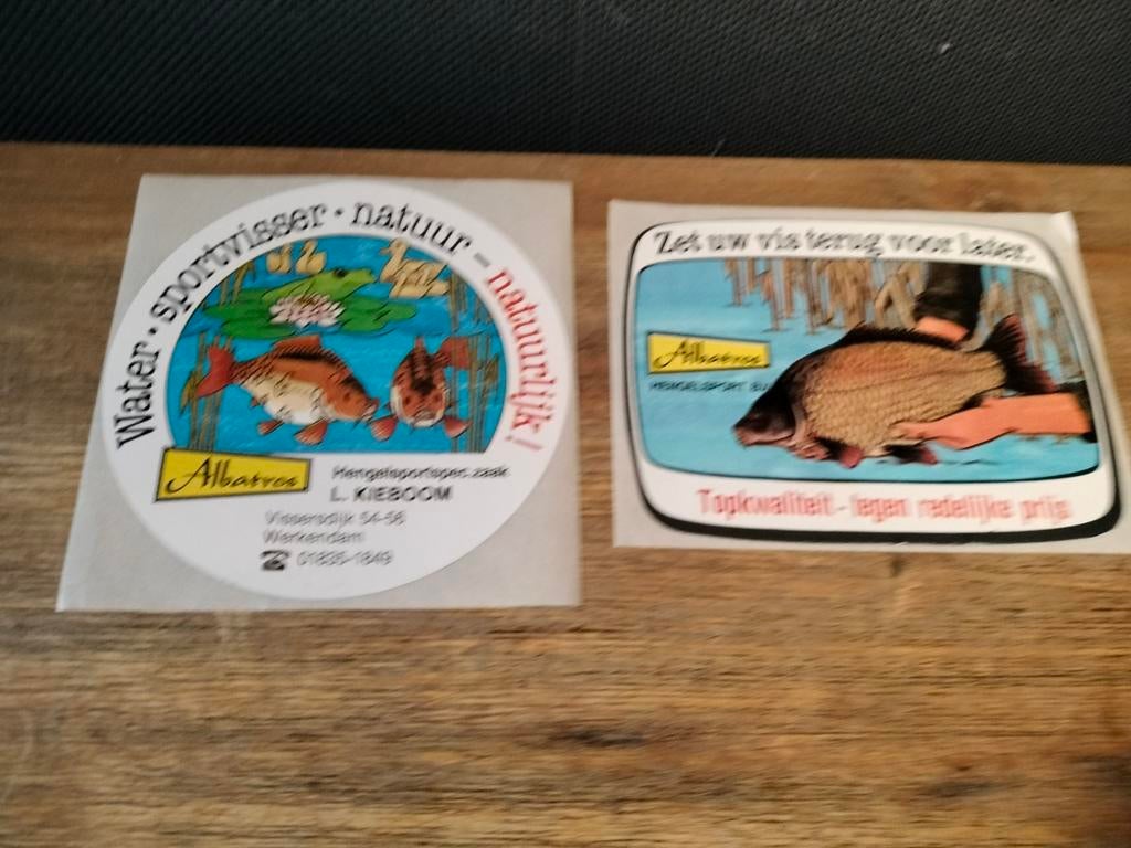 Vintage stickers ALBATROS, Verzamelen, Ophalen of Verzenden, Nieuw, Merk