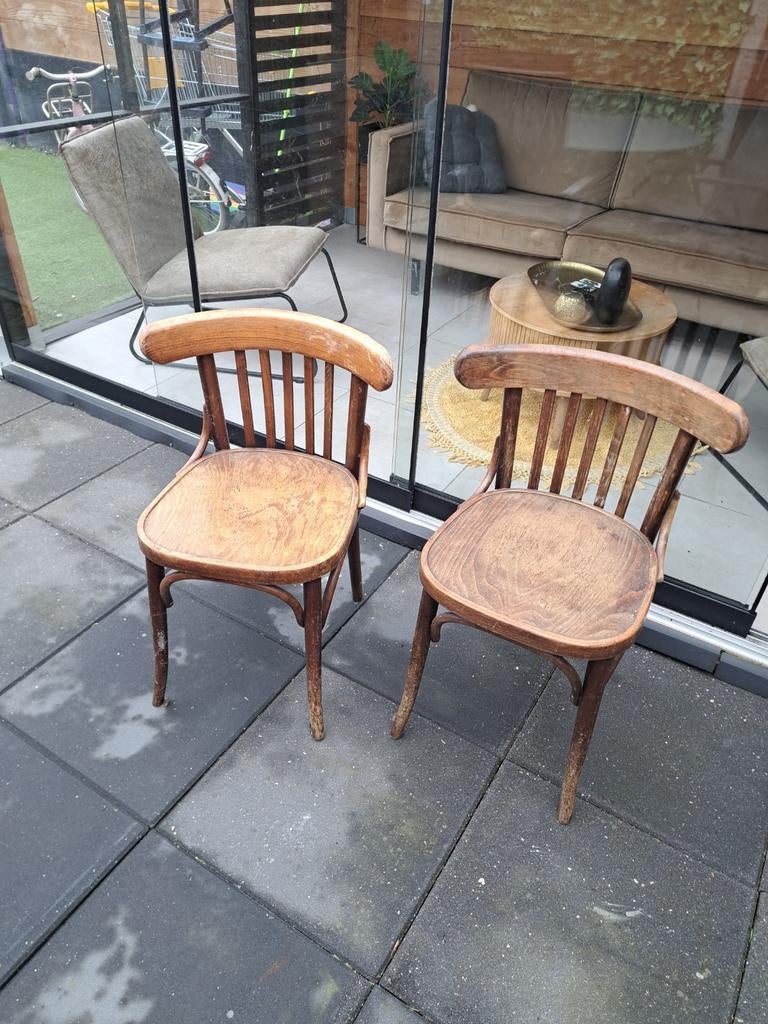 2 Cafestoelen, Ophalen of Verzenden