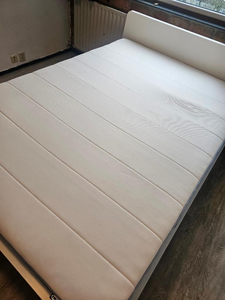 Ikea Matras, Huis en Inrichting, Slaapkamer | Matrassen en Bedbodems, Ophalen, Tweepersoons, 140 cm, Zo goed als nieuw