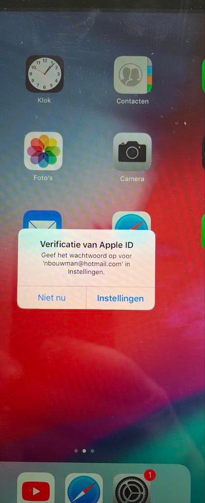 Apple iPad Air wifi 32Gb 2015 okt. - Goed Onderhouden, Computers en Software, Apple iPads, 9 inch, Gebruikt, 32 GB, Apple iPad