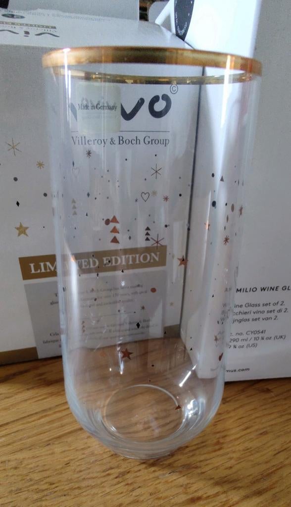 Vivo Villeroy & Boch Glazen - Limited Edition, Ophalen of Verzenden