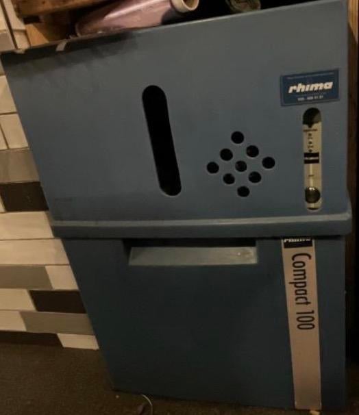 Rhima Compact 100 Omgekeerde Osmose Installatie, Ophalen, Gebruikt, Reinigen
