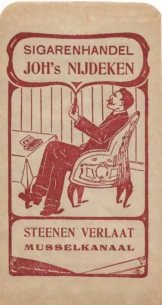 Musselkanaal- -Sigarenzakje., Verzenden, Nieuw, Overige typen