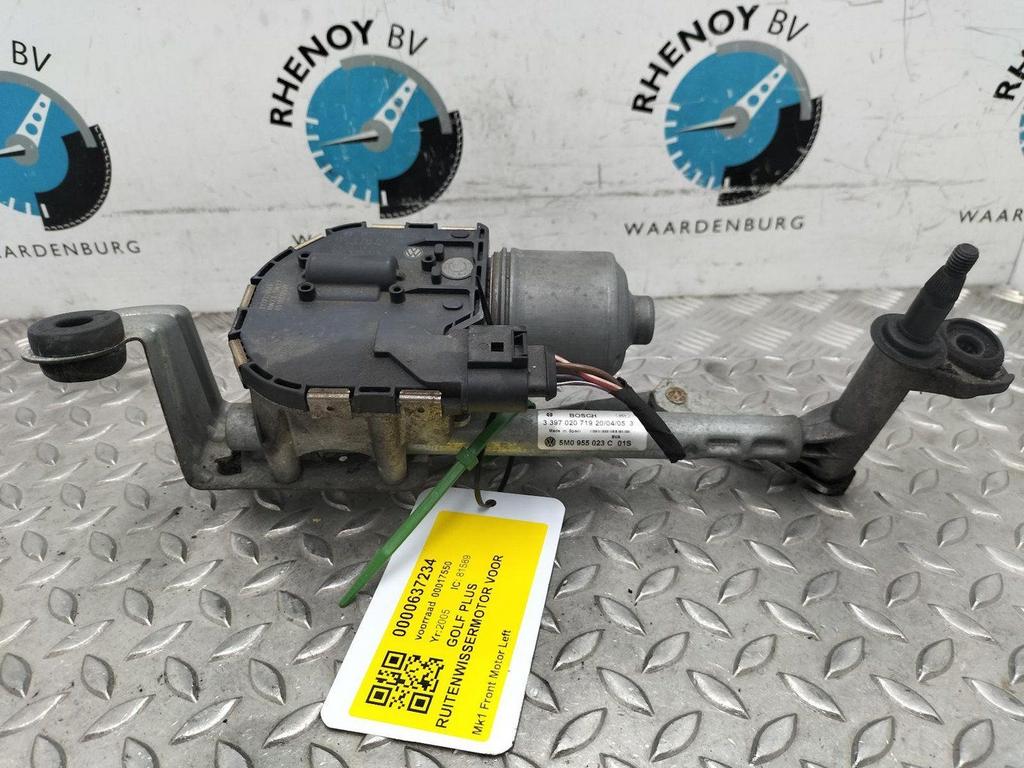 VOLKSWAGEN GOLF PLUS 5M 1.6 FSI Turijn  RUITENWISSERMOTOR VO, Ophalen of Verzenden, Gebruikt, Stiba lid