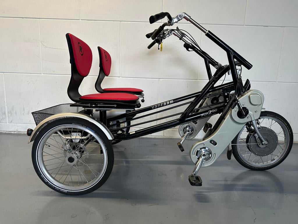 Van Raam Fun2Go, nieuwe accu 522Wh 8 versnellingen, garantie, Fietsen en Brommers, Fietsen | Driewielfietsen, Ophalen of Verzenden