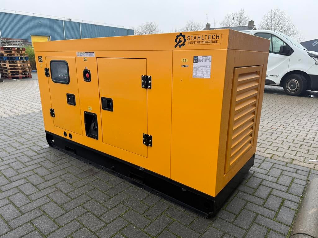 Nieuwe 70 kVA Silent Diesel Generator - Stahltech, Stahltech, Elektrisch startend, Stahltech, Nieuw