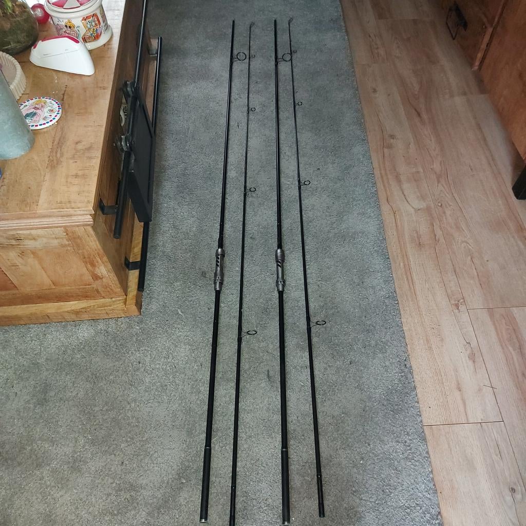 2 karper hengels prologic 2 3/4 lb en 12 ft, Ophalen, Zo goed als nieuw, Werphengel