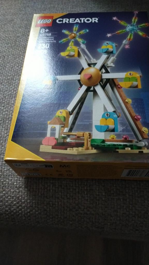 LEGO Creator Ferris Wheel 40758, Ophalen, 1 speler, Nieuw, Strategie en Constructie
