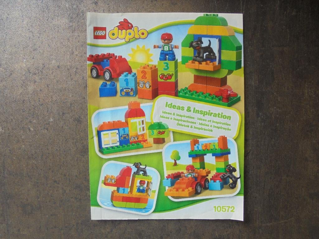 Lego Duplo Building Ideas & Inspiration 10572 (zie foto's), Ophalen of Verzenden, Gebruikt, Losse stenen, Duplo