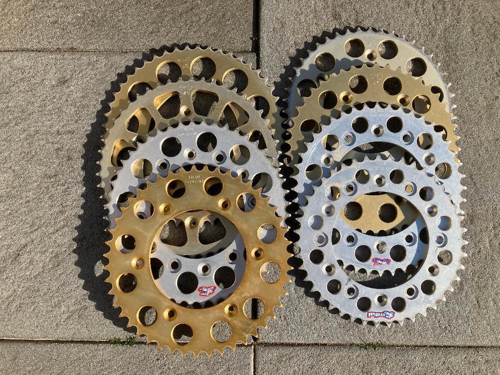 Set achtertandwielen 43 t/m 50T Honda CR/CRF, Ophalen, Gebruikt
