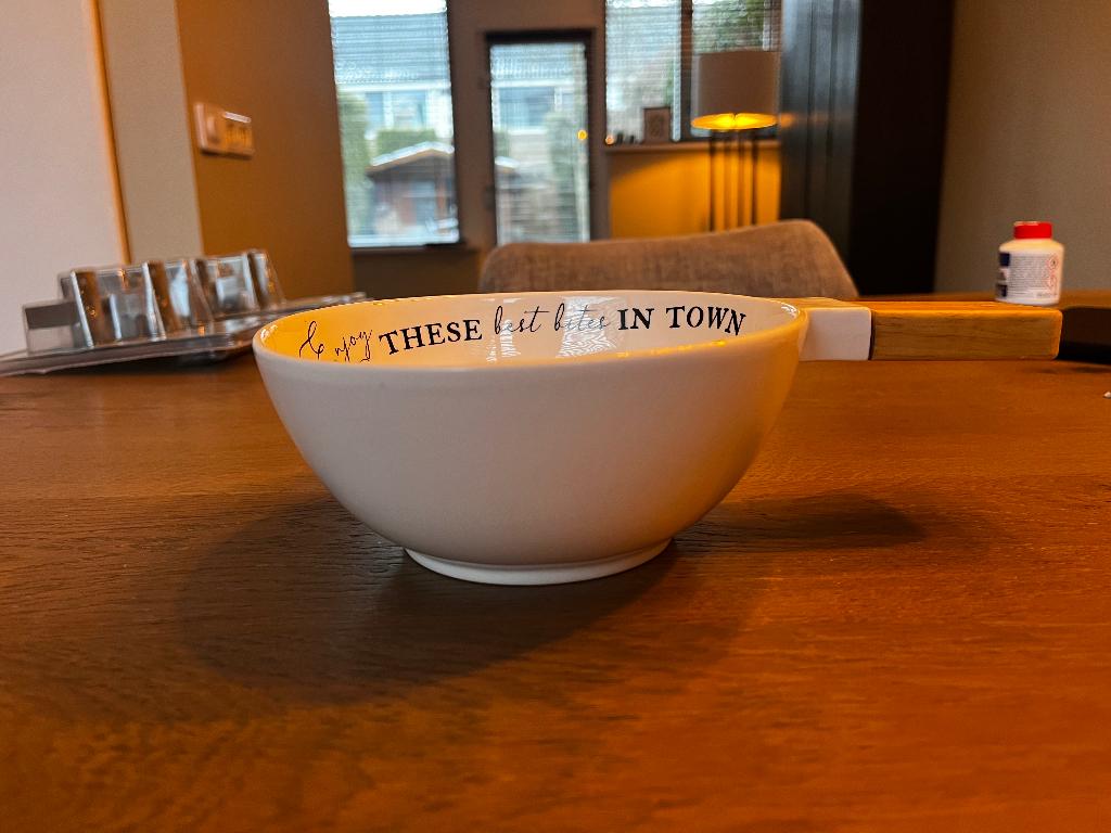 Kom Riviera Maison, Huis en Inrichting, Keuken | Servies, Ophalen, Zo goed als nieuw, Overige stijlen, Kom(men)