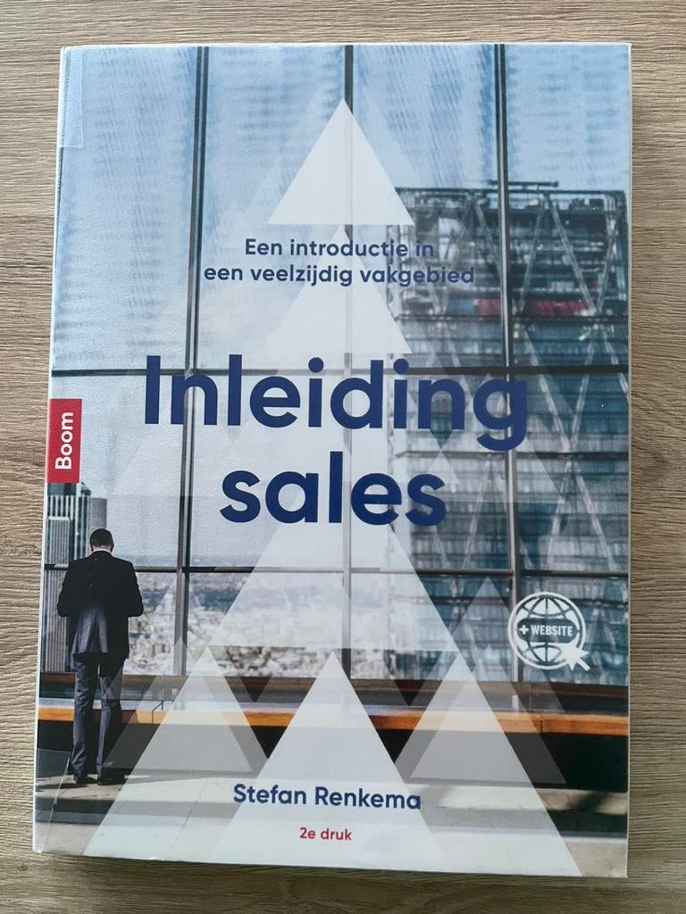 Stefan Renkema - Inleiding Sales, Boeken, Ophalen, Stefan Renkema, Management, Zo goed als nieuw