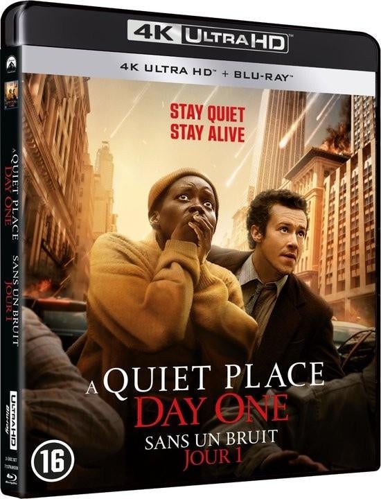 A Quiet Place: Day One 4K UHD/Ultra HD Blu-Ray NL (Geseald), Cd's en Dvd's, Blu-ray, Ophalen of Verzenden, Nieuw in verpakking