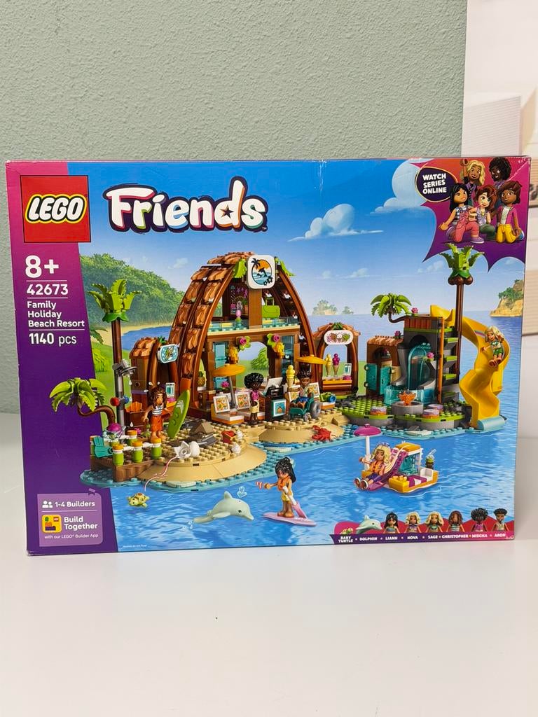 LEGO Friends 42673 Strandresort NIEUW holiday beach resort, Lego, Nieuw, Ophalen of Verzenden, H