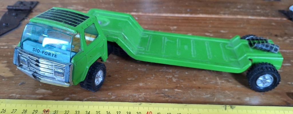 Buddy L Japan Sio-Forte truck met oplegger, Hobby en Vrije tijd, Modelauto's | 1:43, Gebruikt, Bus of Vrachtwagen, Overige merken