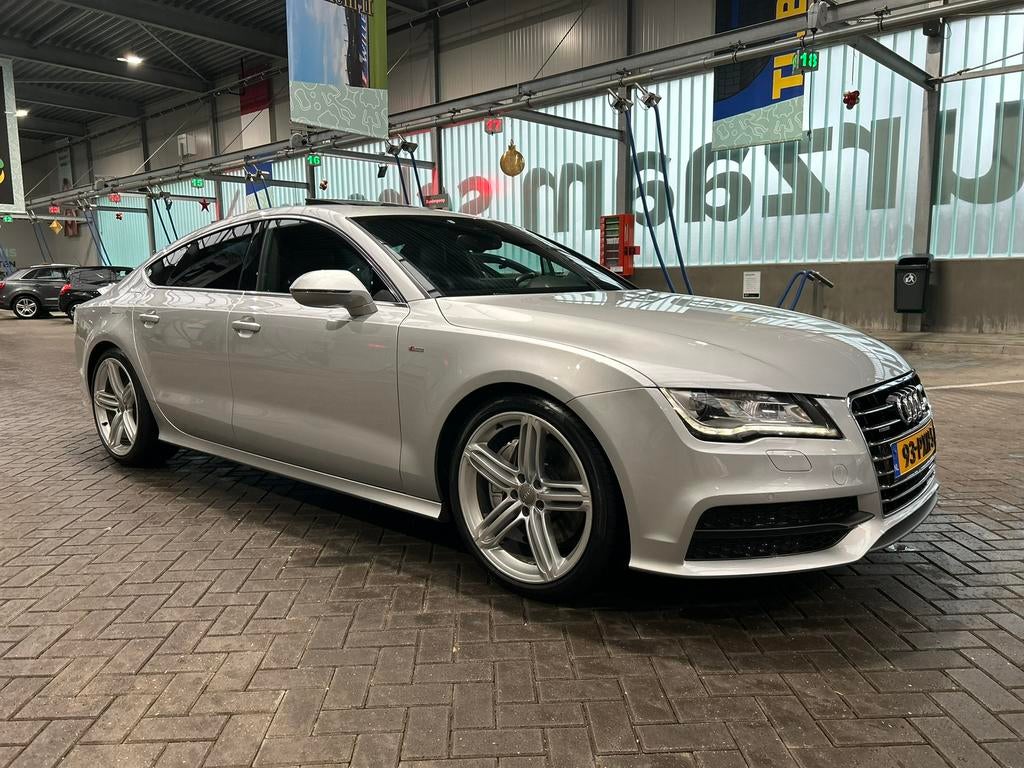 Audi A7 3.0 Tfsi Quattro Pro Line Plus, Auto's, Zwart, 2995 cc, 4 stoelen, 1760 kg