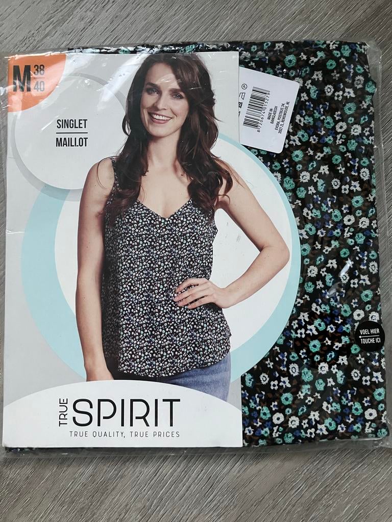 True Spirit singlet- Maat M (38/40), Maat 38/40 (M), Overige kleuren, Nieuw, Ophalen of Verzenden