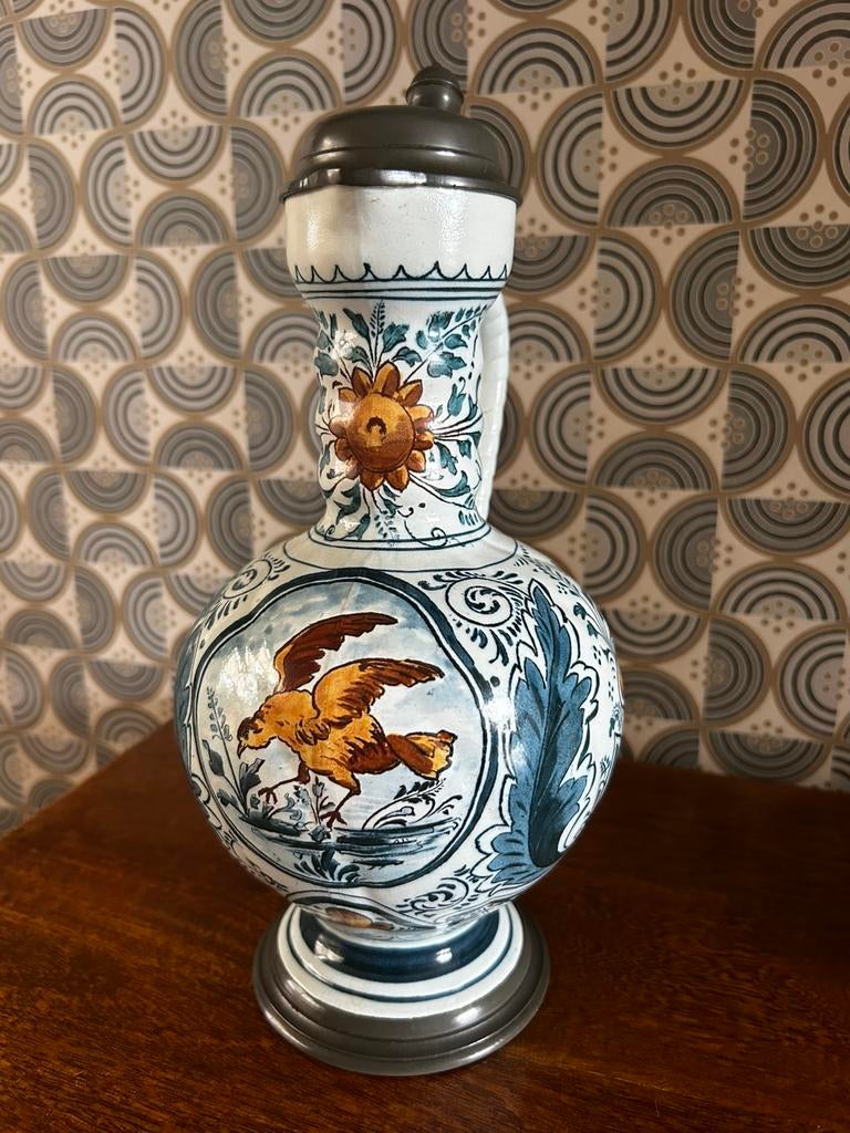 Antieke bierkan Villeroy&Boch, Ophalen of Verzenden